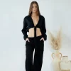 Zaya Top Black|Blanco By Nature Clearance