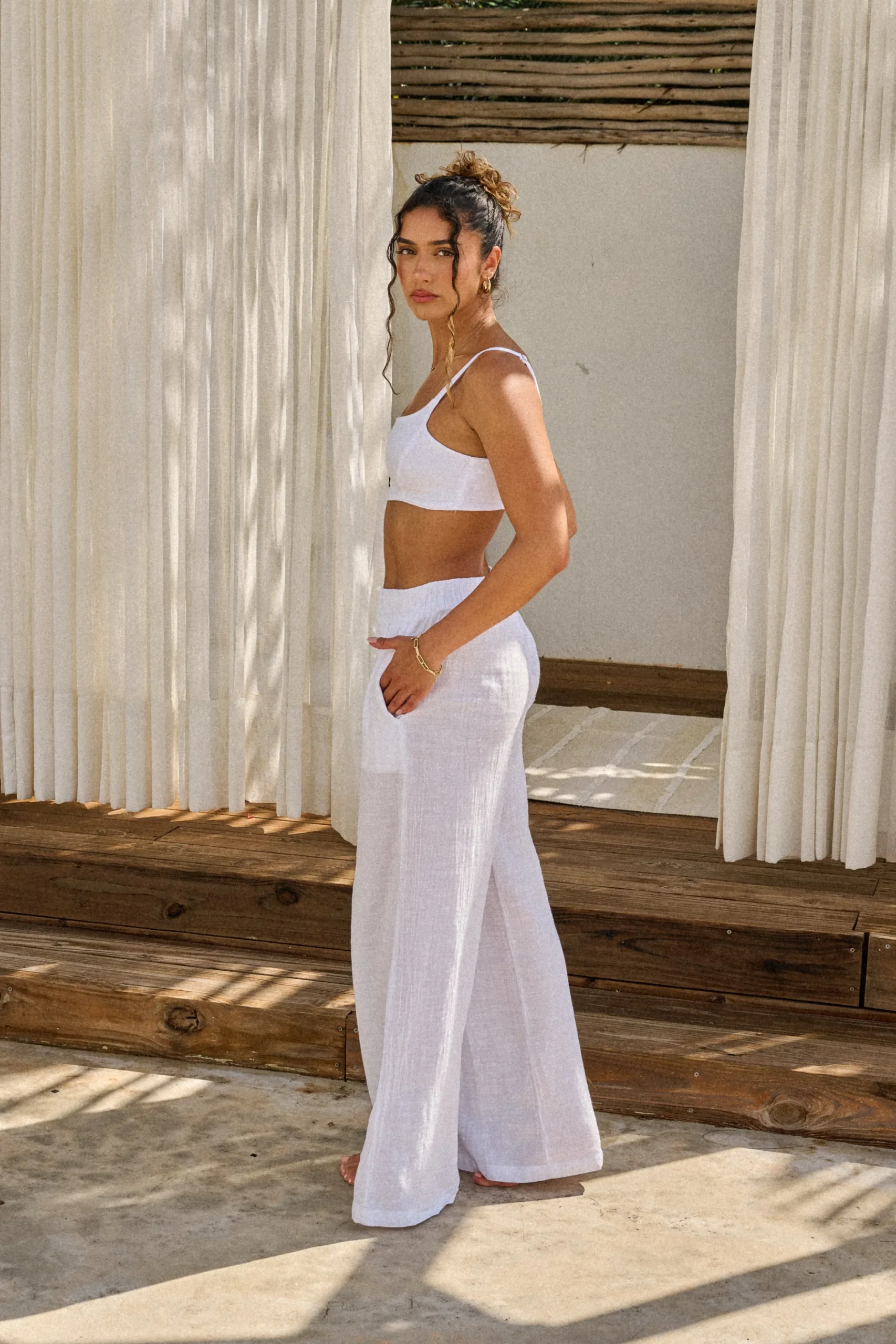 Aisla Top|Blanco By Nature Hot