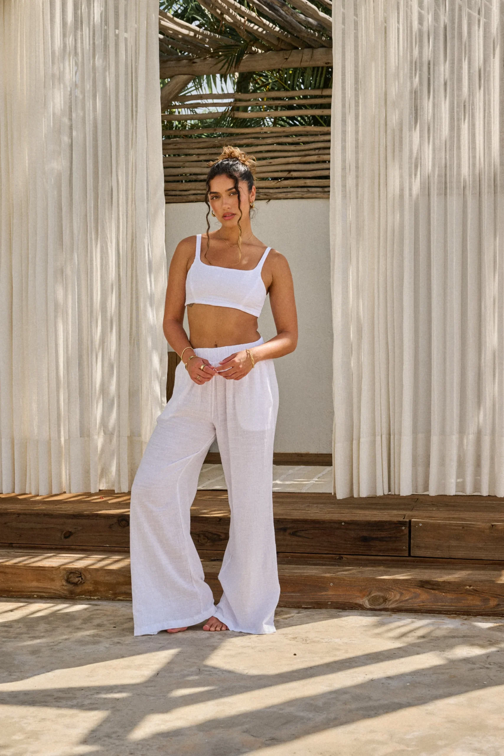 Aisla Top|Blanco By Nature Hot