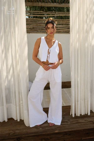 Amara Vest|Blanco By Nature Best