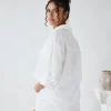 Boyfriend Shirt|Blanco By Nature Discount