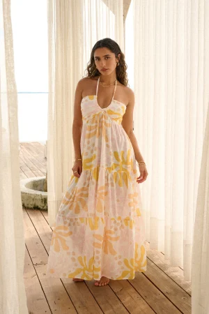 Carlotta Maxi Dress|Blanco By Nature Sale