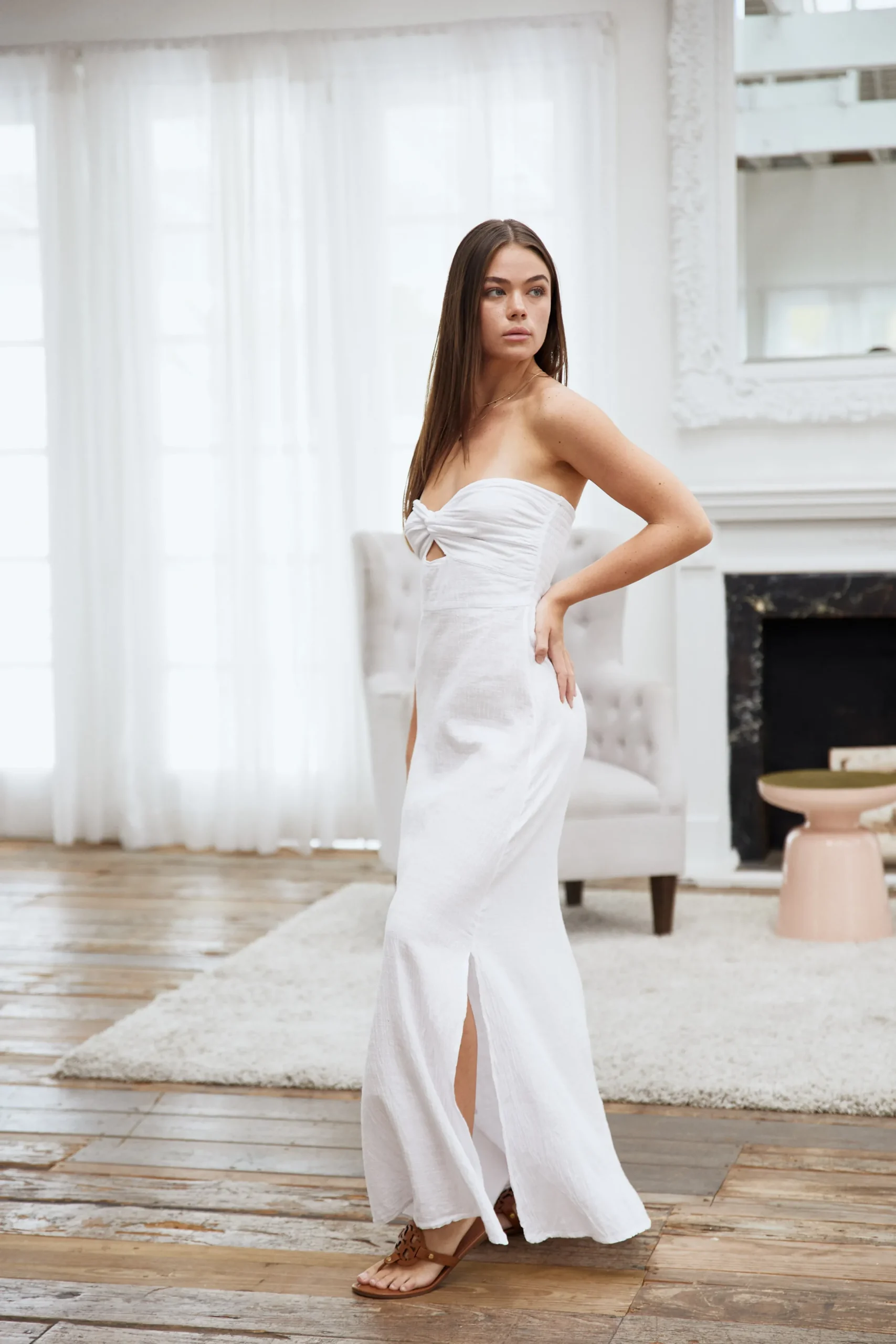 Catalaya Dress|Blanco By Nature Best