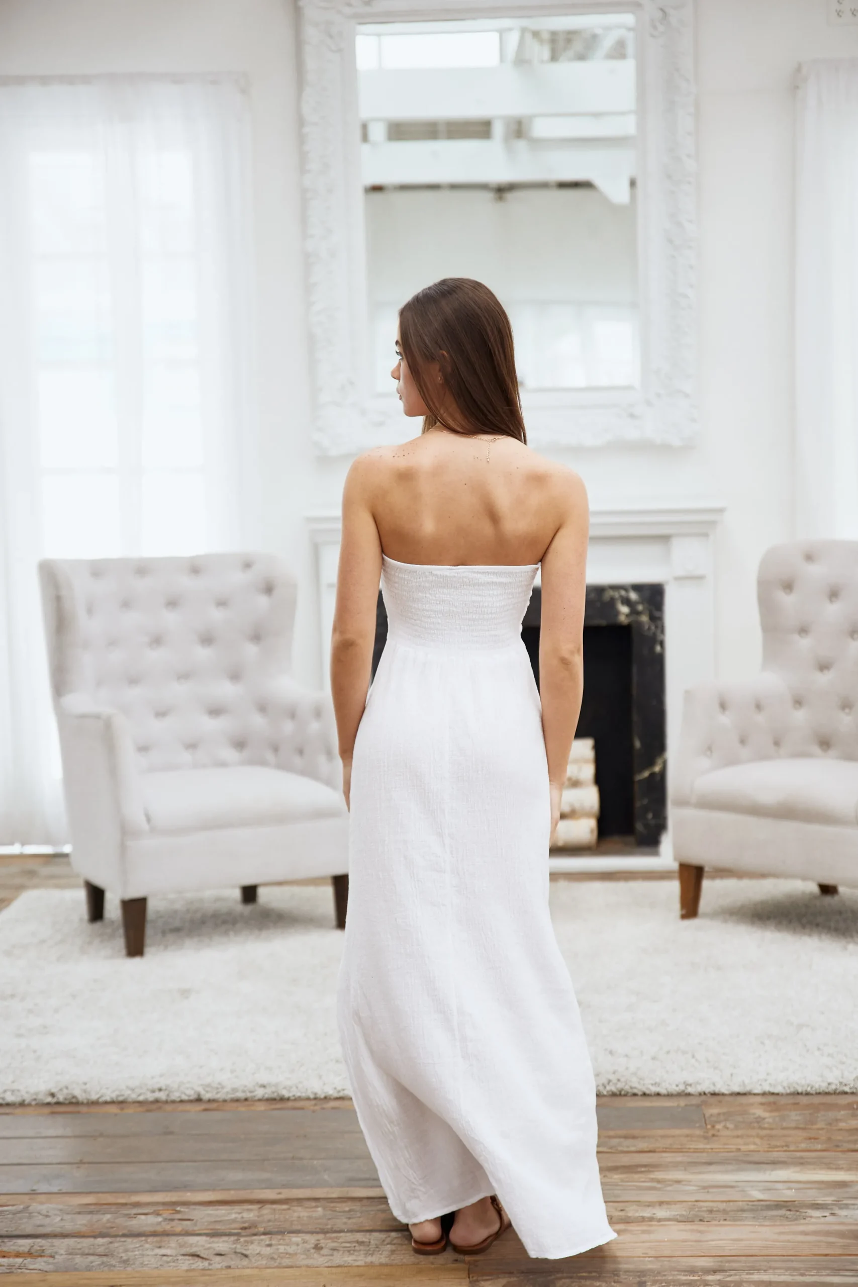 Catalaya Dress|Blanco By Nature Best