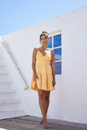 Mia Dress|Blanco By Nature Sale