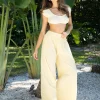 Palazzo Pant|Blanco By Nature Outlet