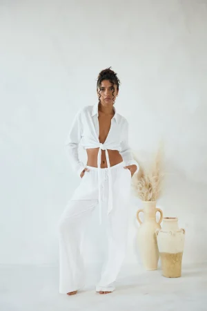 Zaya Top|Blanco By Nature Clearance